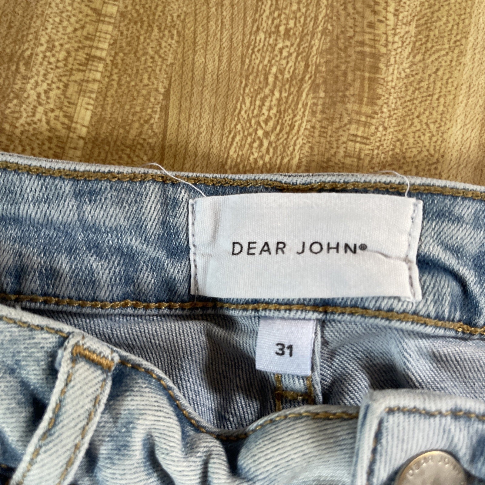 Dear John Blare Straight Jeans 31