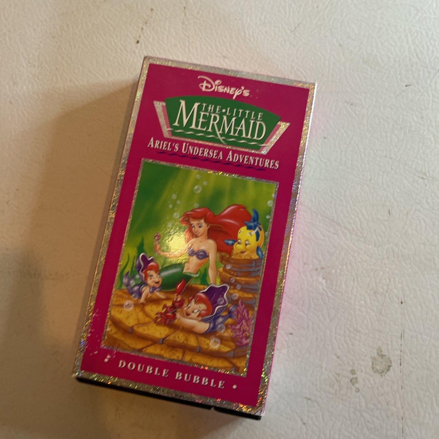 Disneys the Little Mermaid - Ariels Undersea Adventures - Double Bubble (VHS,...