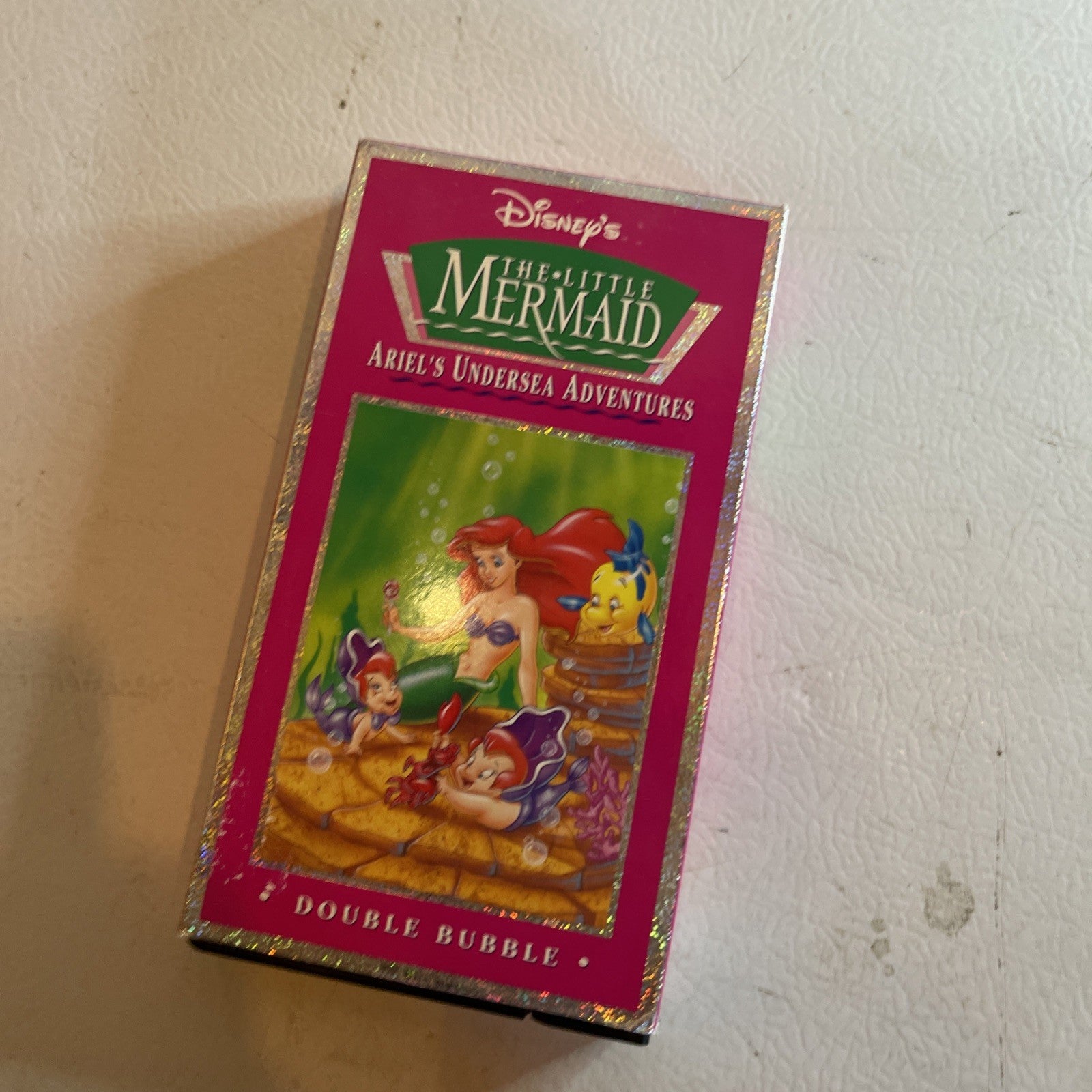 Disneys the Little Mermaid - Ariels Undersea Adventures - Double Bubble (VHS,...