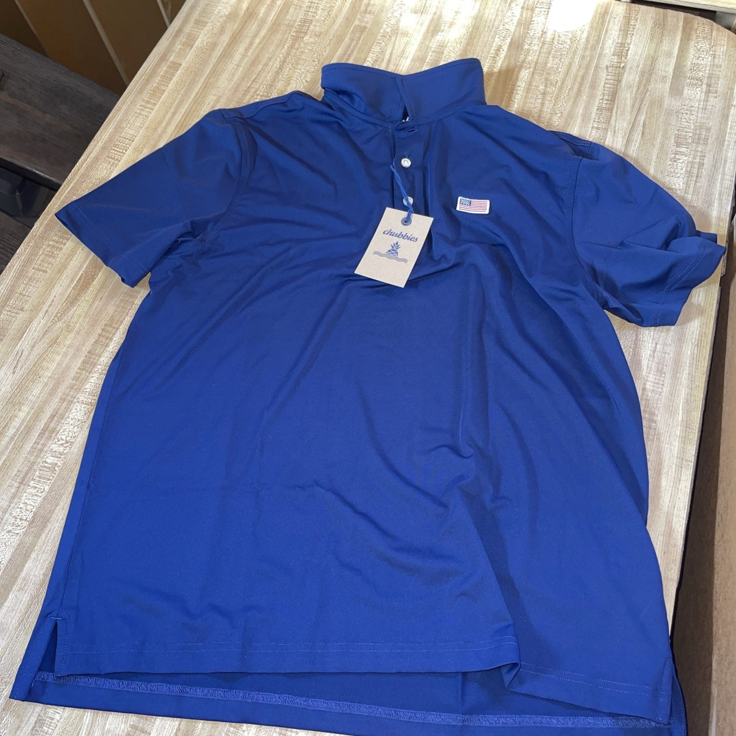 Chubbies Polo Large NWT 