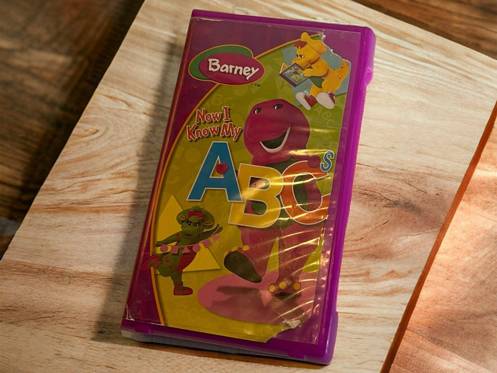 Barney (VHS) Now I Know My ABC's + 30 Minute Barney Feature & Music Video