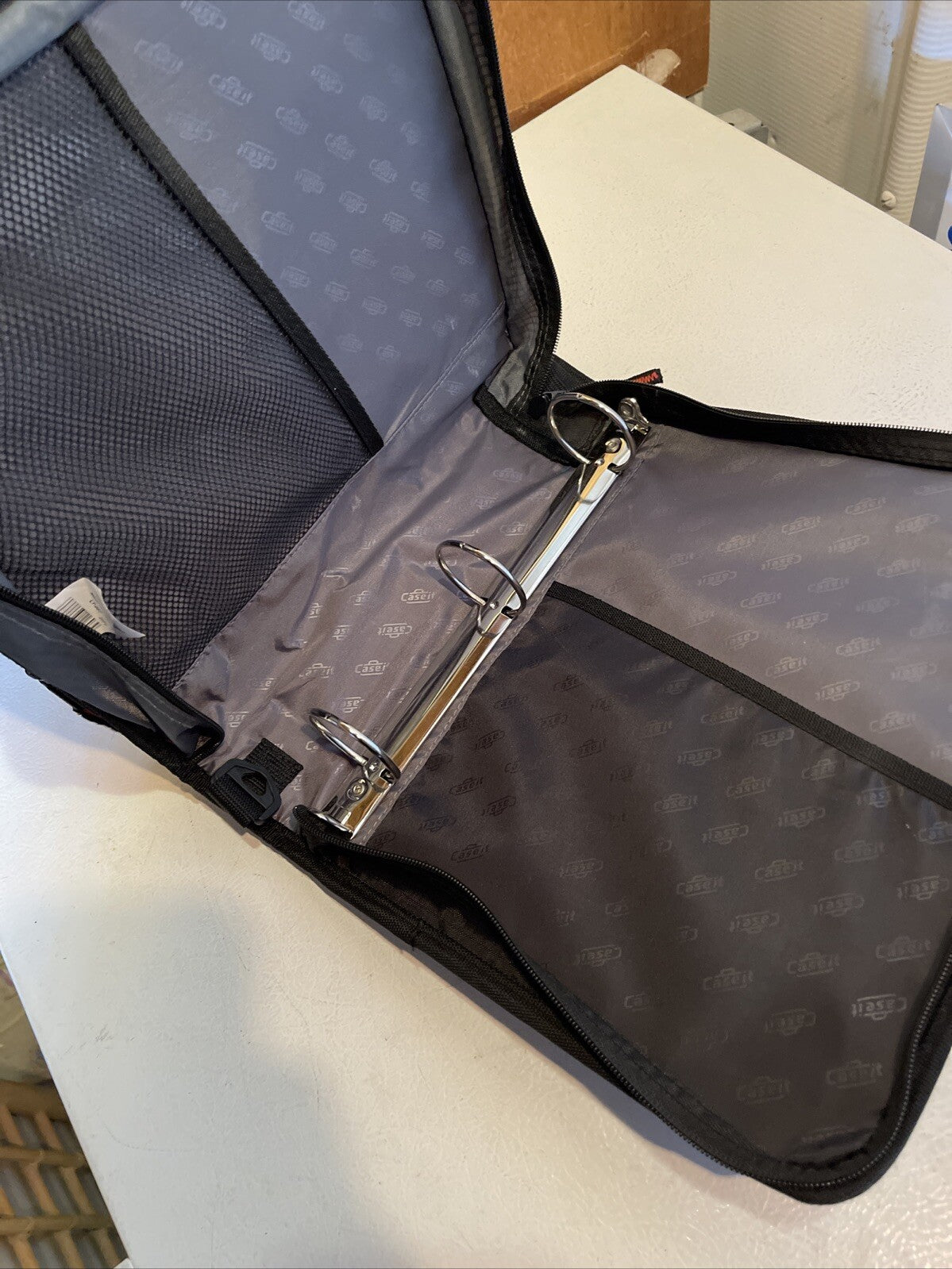 case it zipper binder
