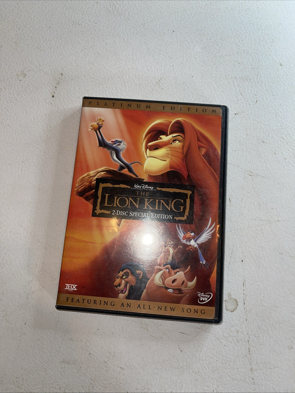The Lion King (DVD, 2003, 2-Disc Set, Platinum Edition)
