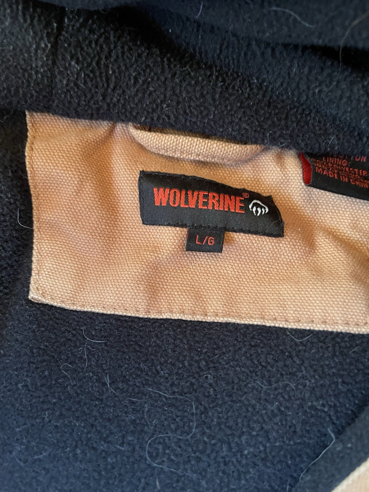 Wolverine Work Jacket Large 