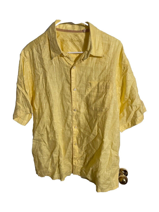 Tommy Bahama Linen Shirt Large 