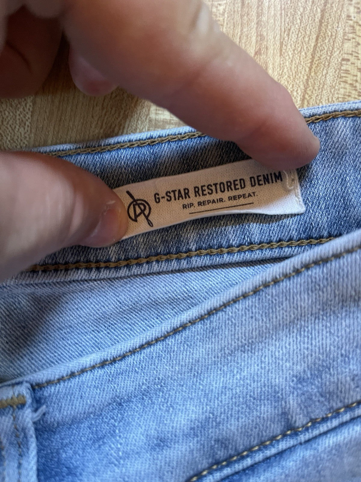 G Star Raw Restored Denim Jeans 31/30
