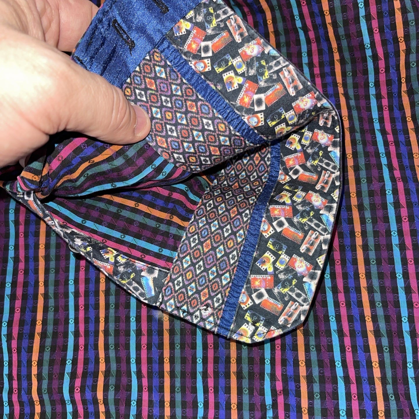 Robert Graham Long Sleeve Button Up 2XL 