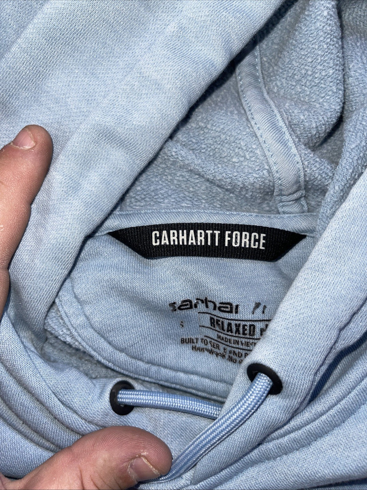 Carhartt Force Relaxed Fit Hoodie Large 