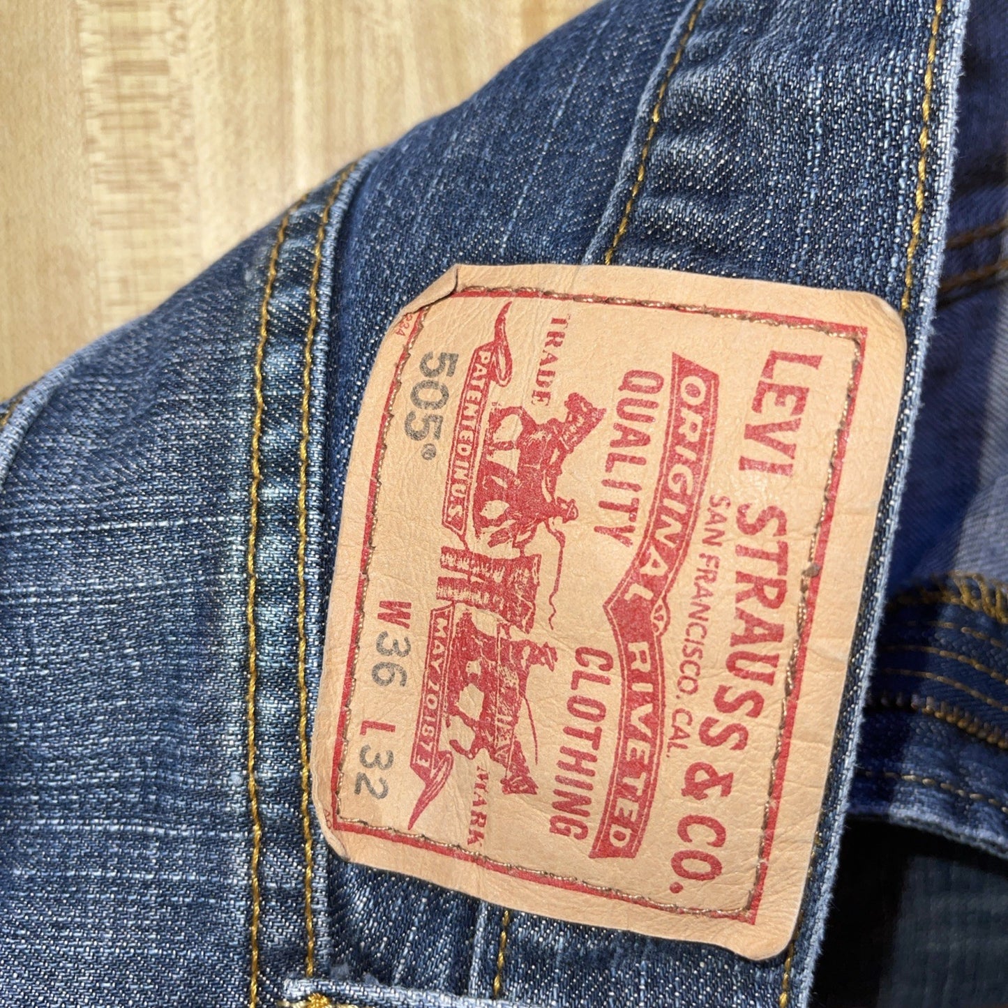 Levi’s 505 Tag Says 36/32 But They’re 36/30