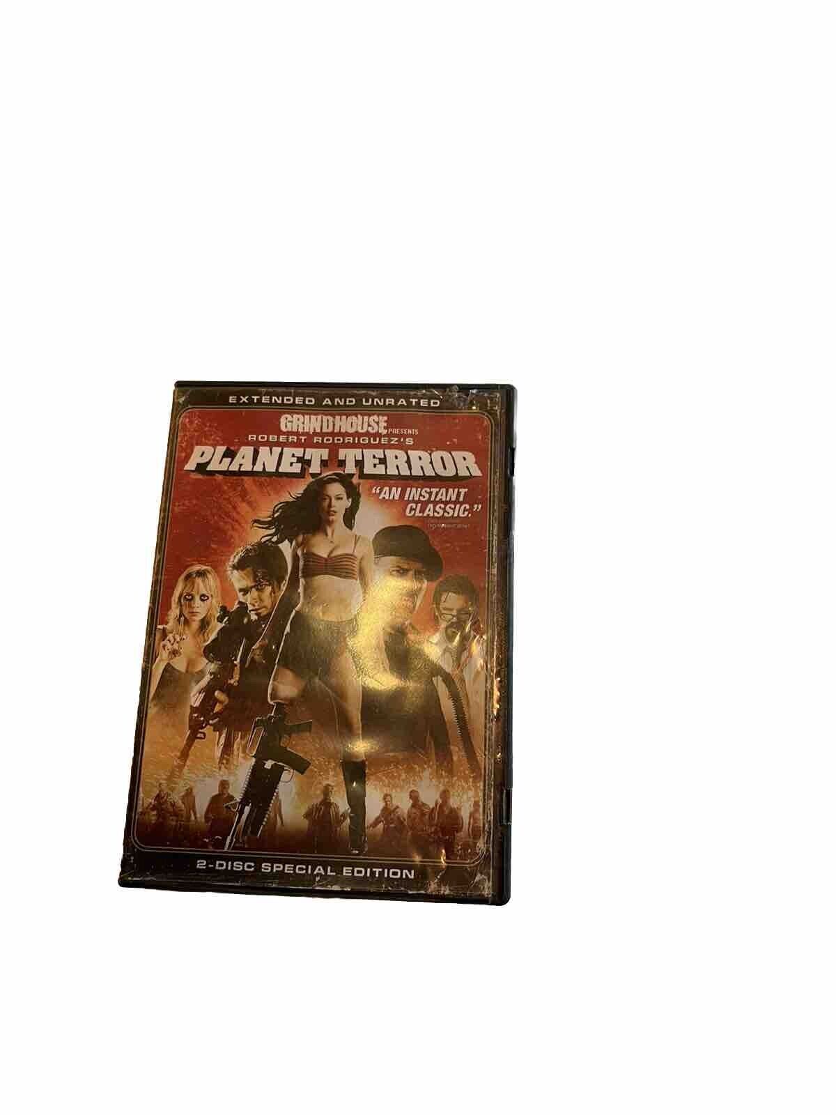 2 Disc DVD set - PLANET TERROR - TARENTINO - Kurt Russell  , Bruce Willis