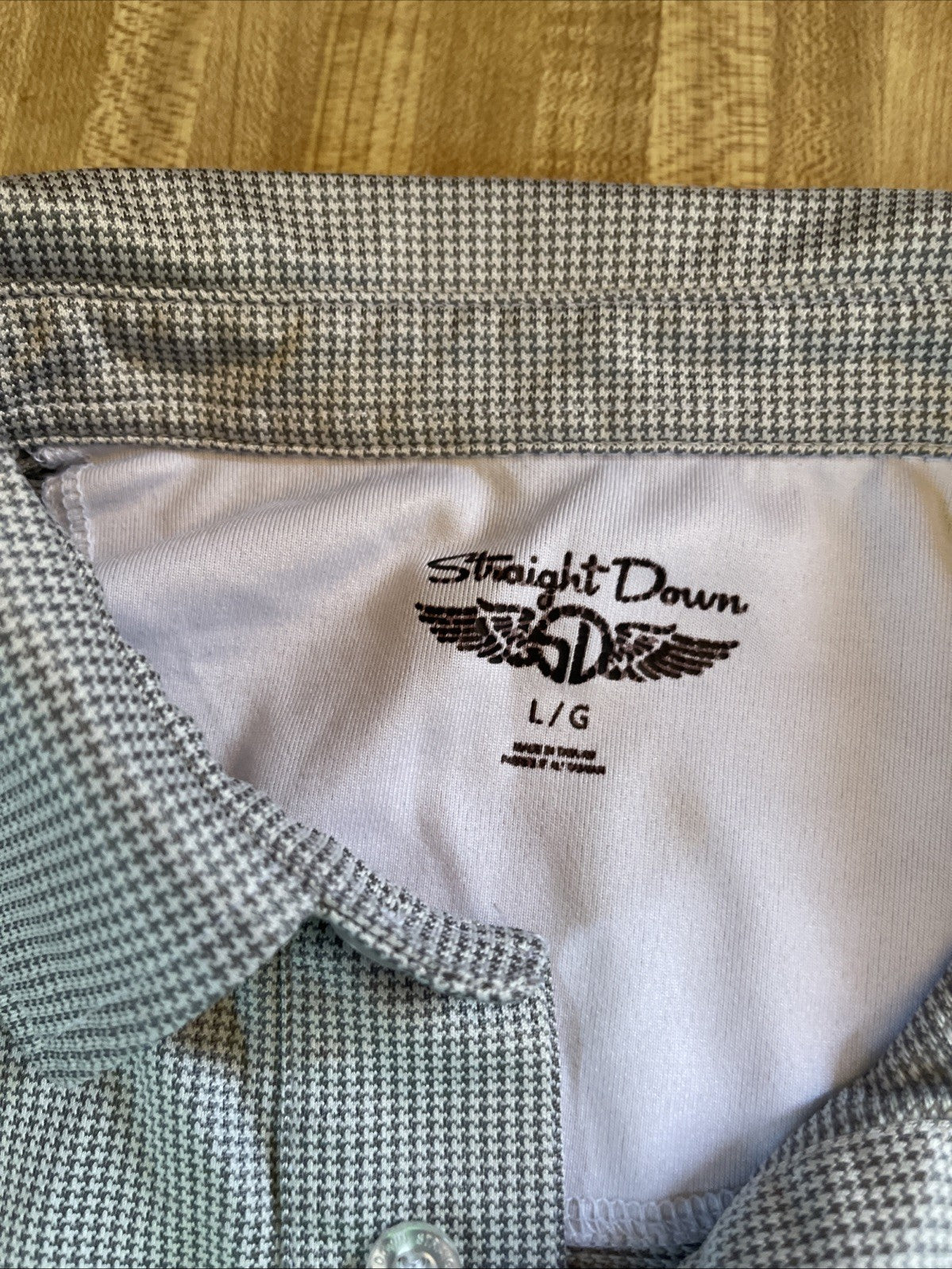 Straight Down Polo Large 