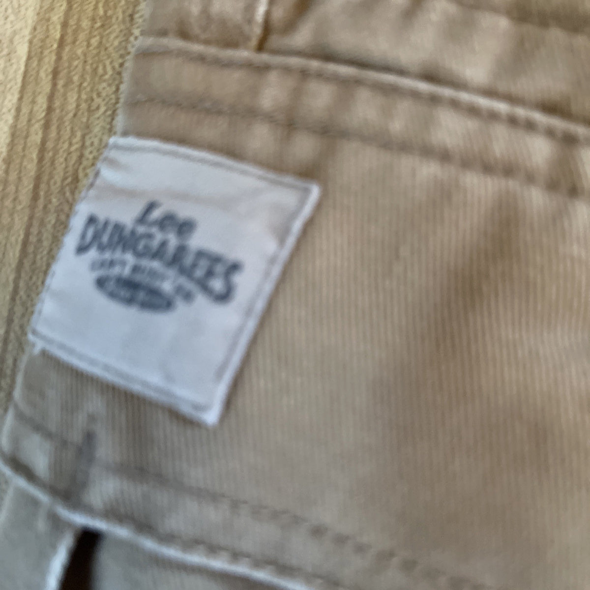 Lee Dungarees Cargo Pants 34/30 Tag Says 34/32 Wide Leg