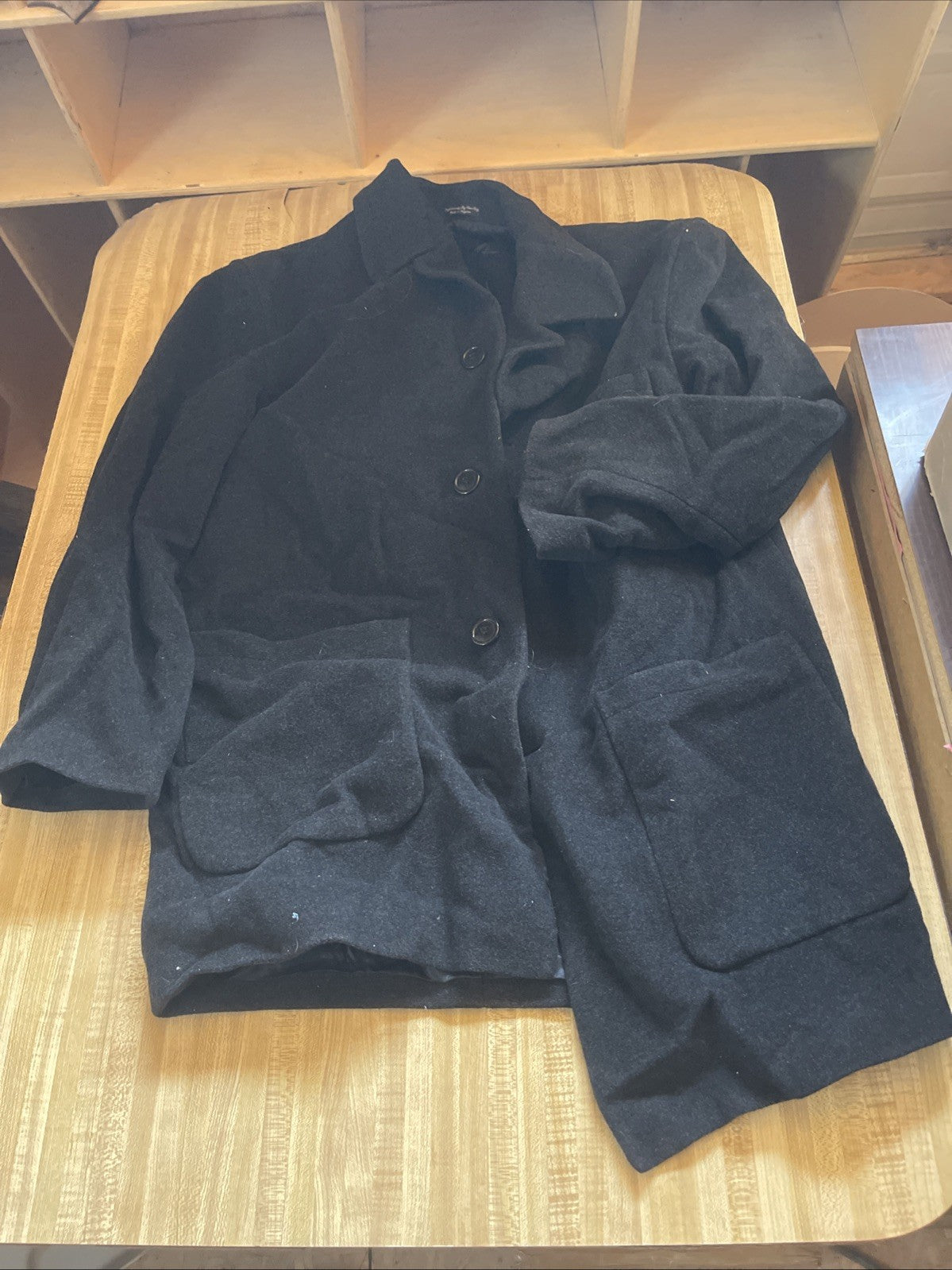 Baracuta Wool And Cashmere Overcoat Medium 