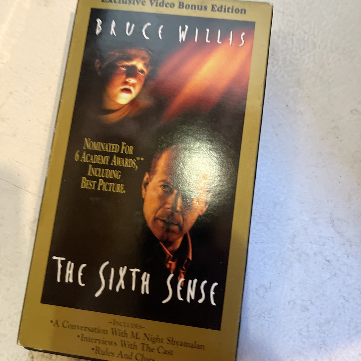 Bruce Willis VHS Lot