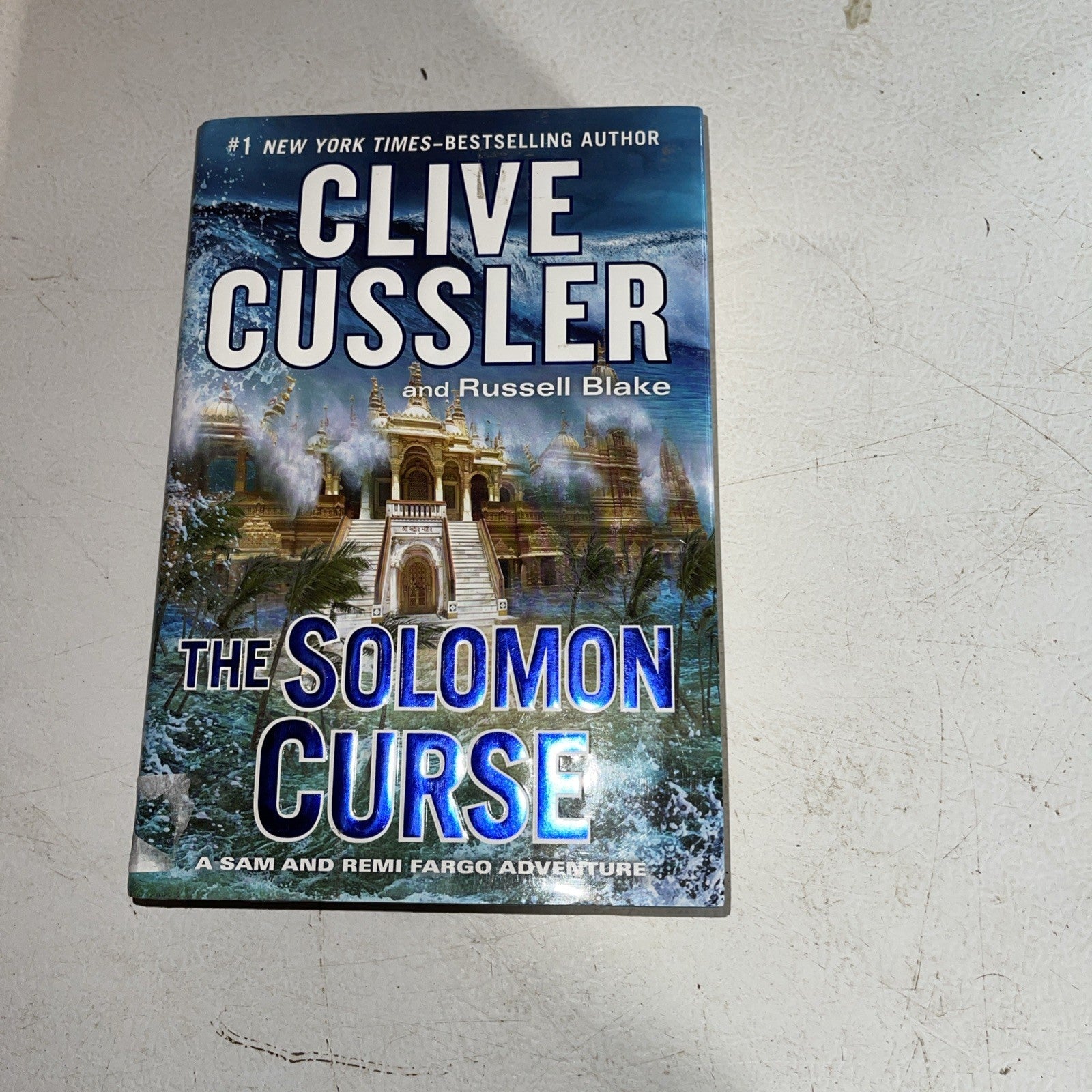 Solomon Curse by Russell Blake and Clive Cussler (2015, Hardcover)