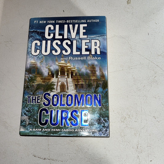 Solomon Curse by Russell Blake and Clive Cussler (2015, Hardcover)