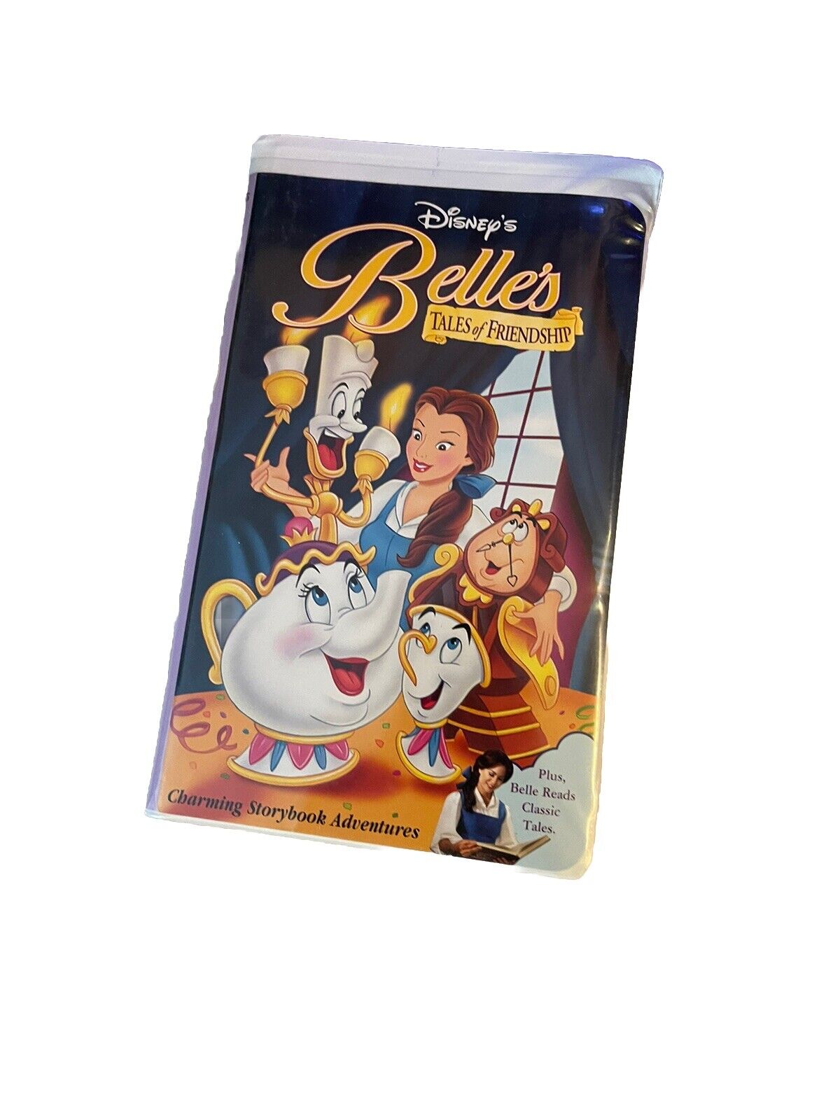 Disney's Belle's Tales of Friendship (1999) VHS Clamshell -