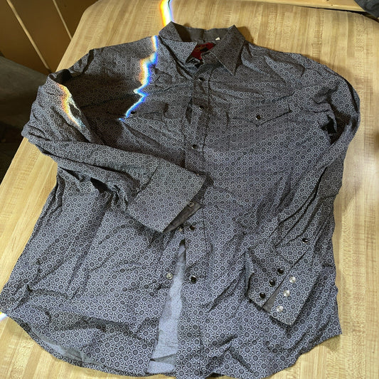 Rodeo Clothing Co Pearl Snap XL