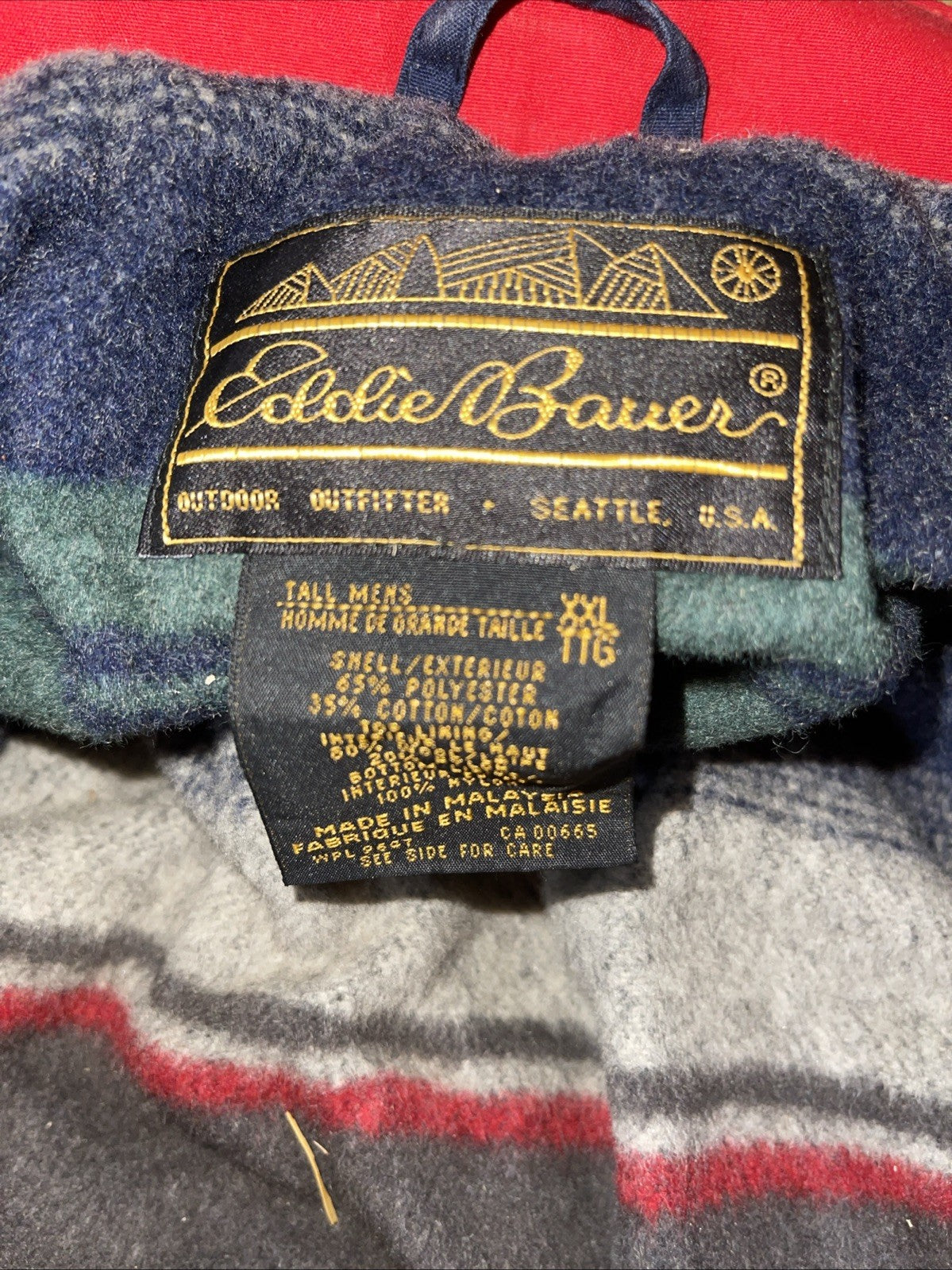 vintage eddie bauer chore jacket XXL 