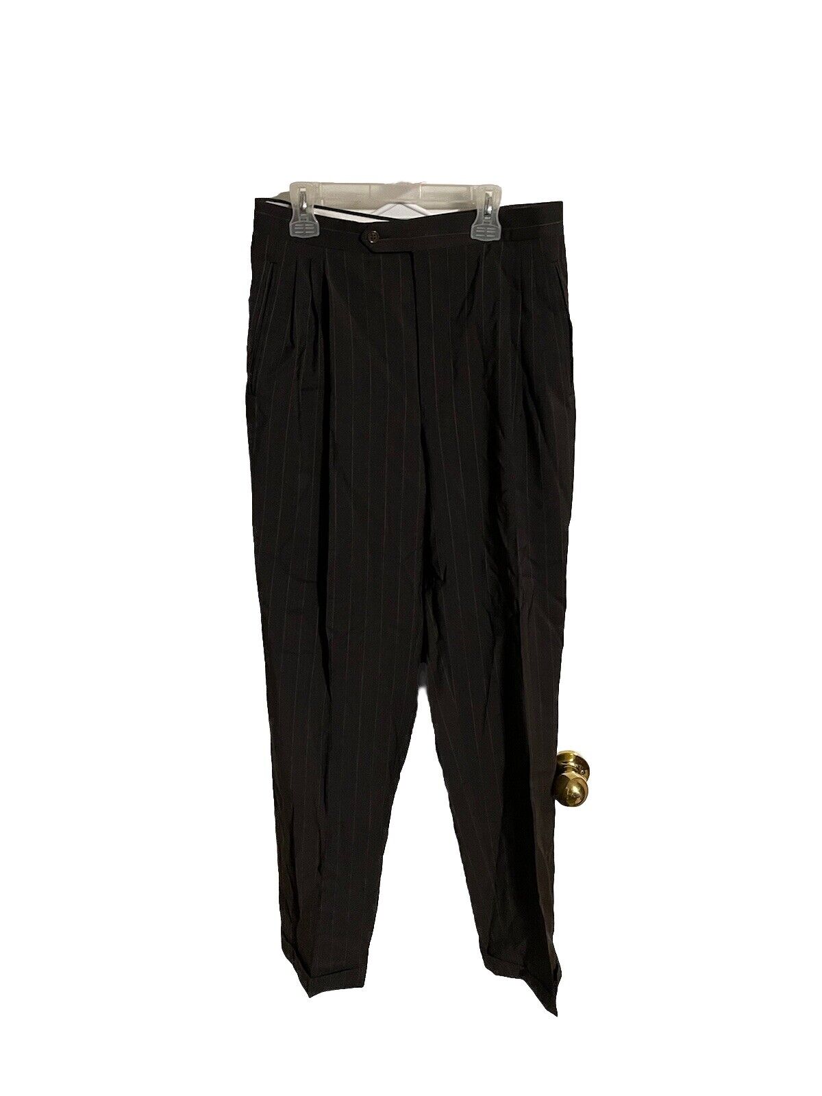 Canali Pinstriped Suit 48R Blazer Pants 30x30