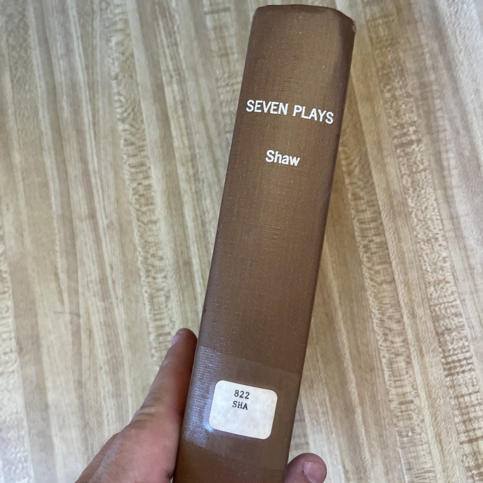 Seven Plays Hardcover