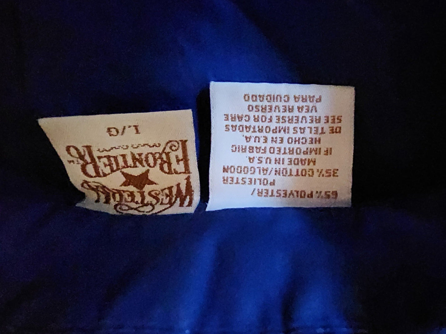 Western Express Button Up Large 