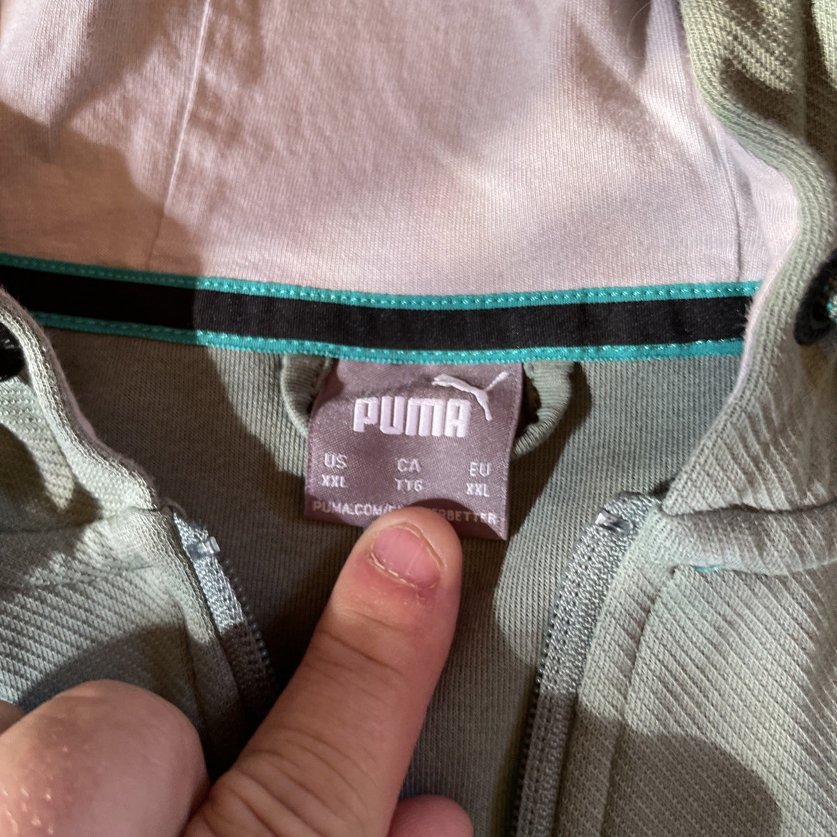 Puma Mercedes AMG Hoodie Full Zip XXL 