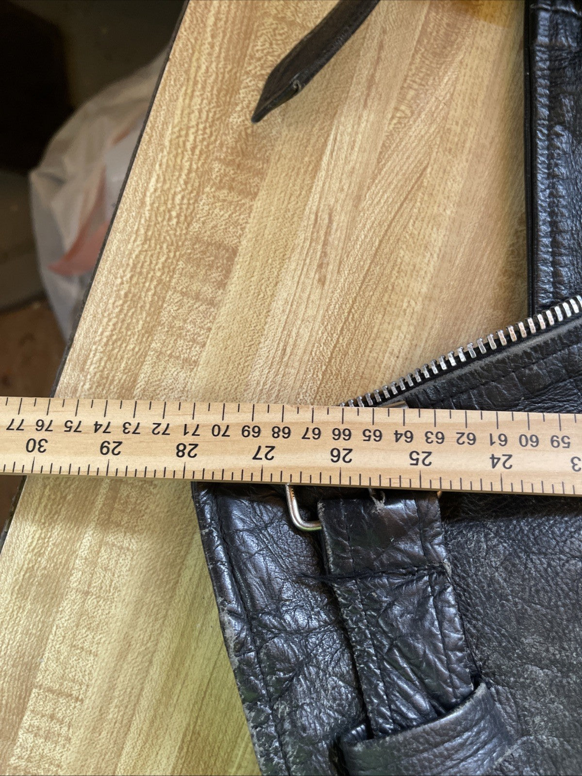 Vintage Paramount Leather Motorcycle Jacket 