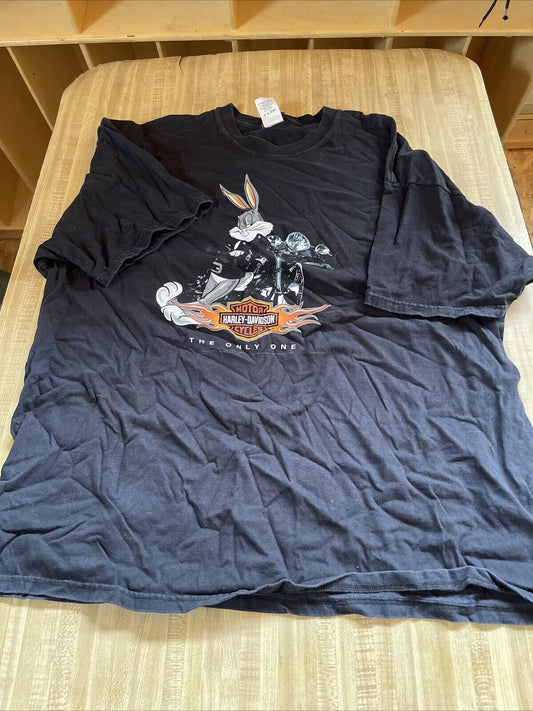 Harley Davidson Looney Tunes T Shirt 3XL 