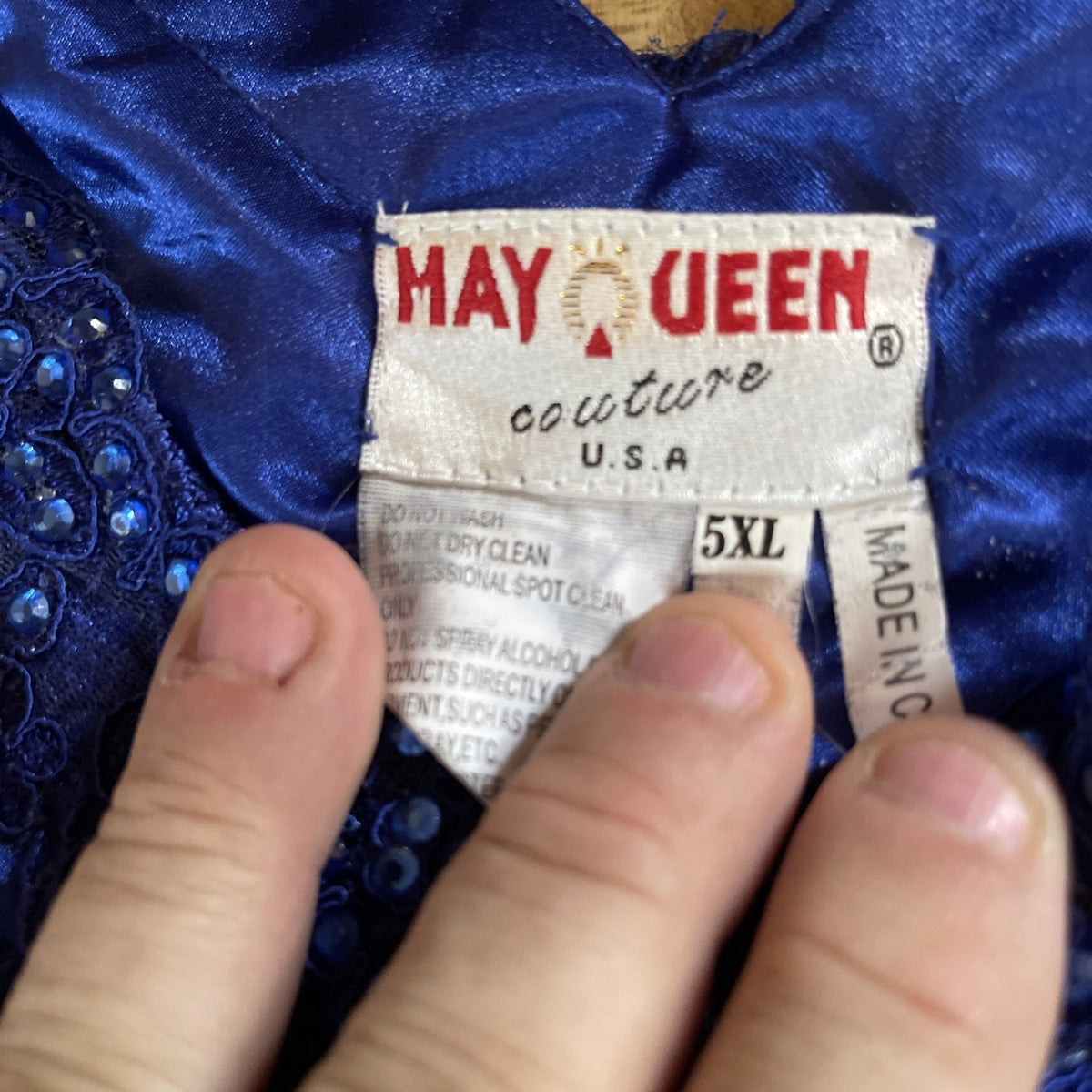 May Queen Couture Dress 5XL Ball Gown