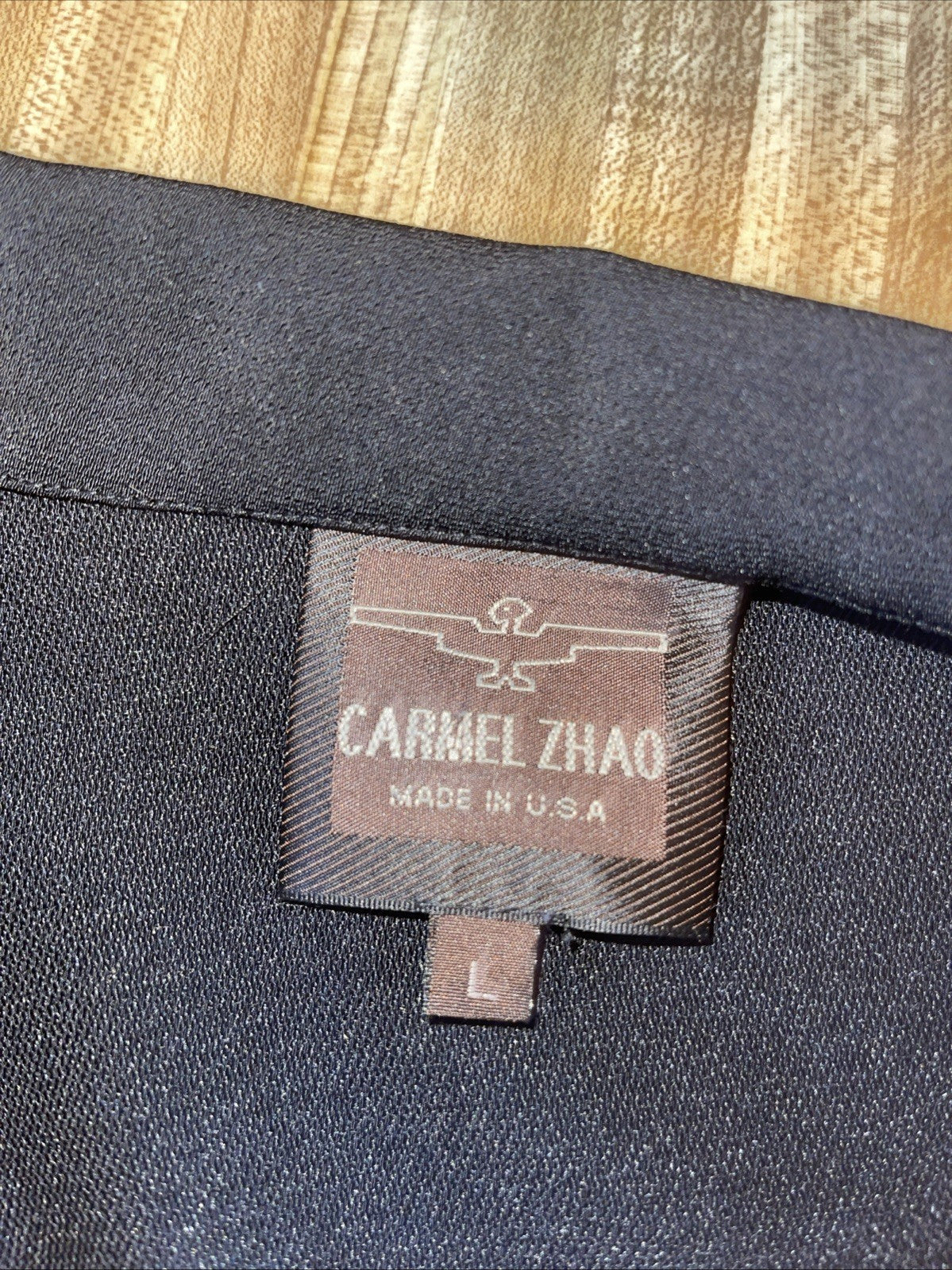 Vintage Carmel Zhao Coat Large 