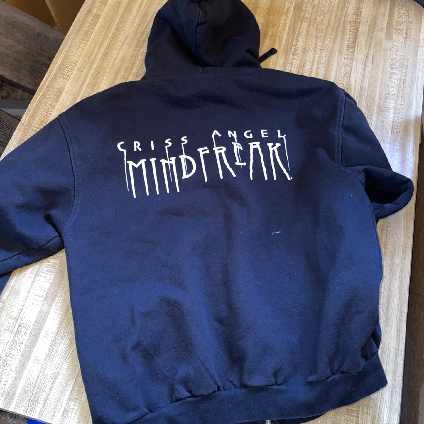 Criss Angel Mind Freak Full Zip Hoodie Large 