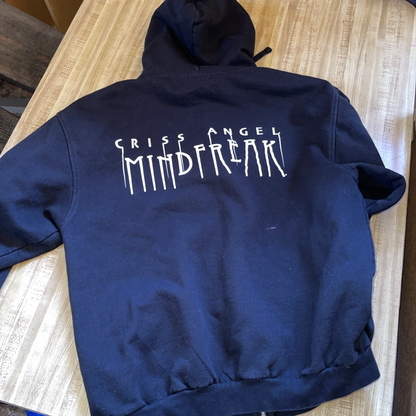 Criss Angel Mind Freak Full Zip Hoodie Large 