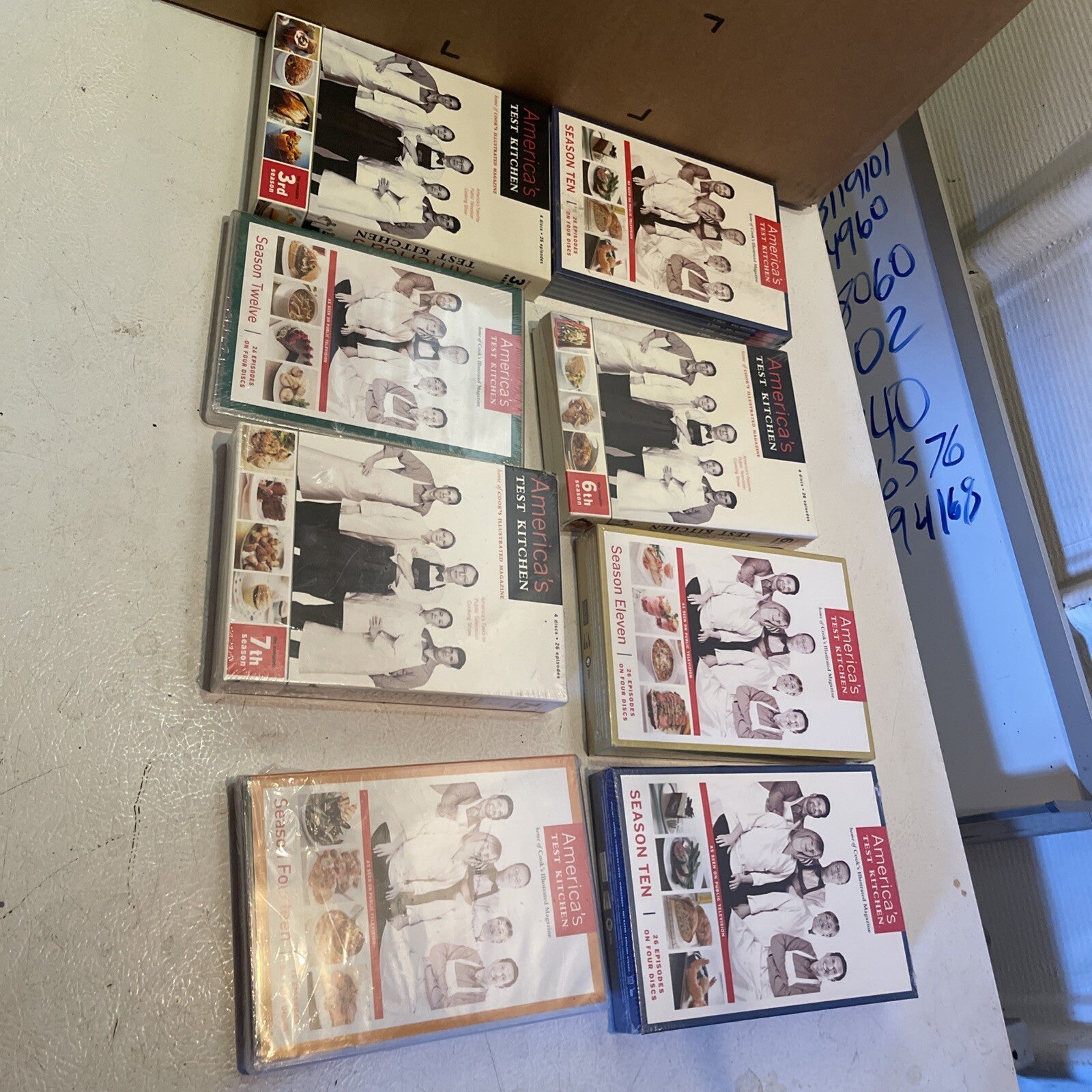 America’s Test Kitchen DVD Lot