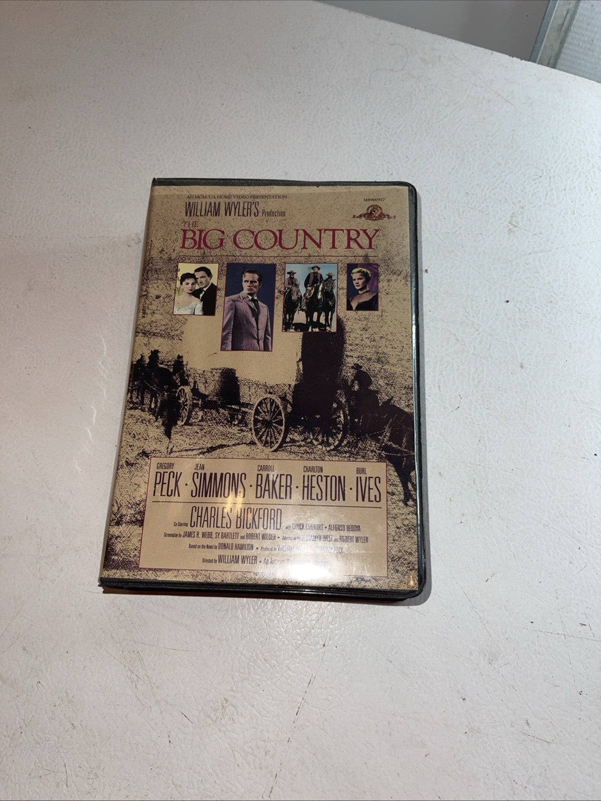The Big Country Thick Clamshell 2 VHS Set
