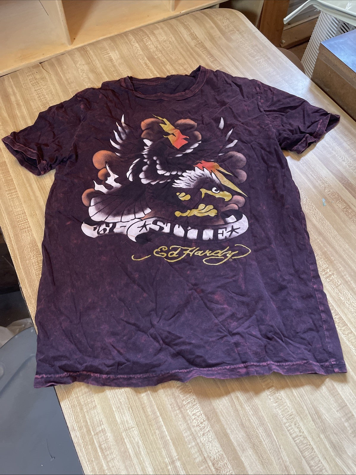 Ed Hardy T Shirt Large