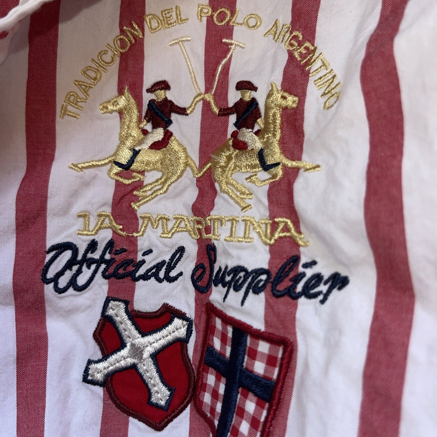 La Martina Buenos Aires Polo Club Button Up XL