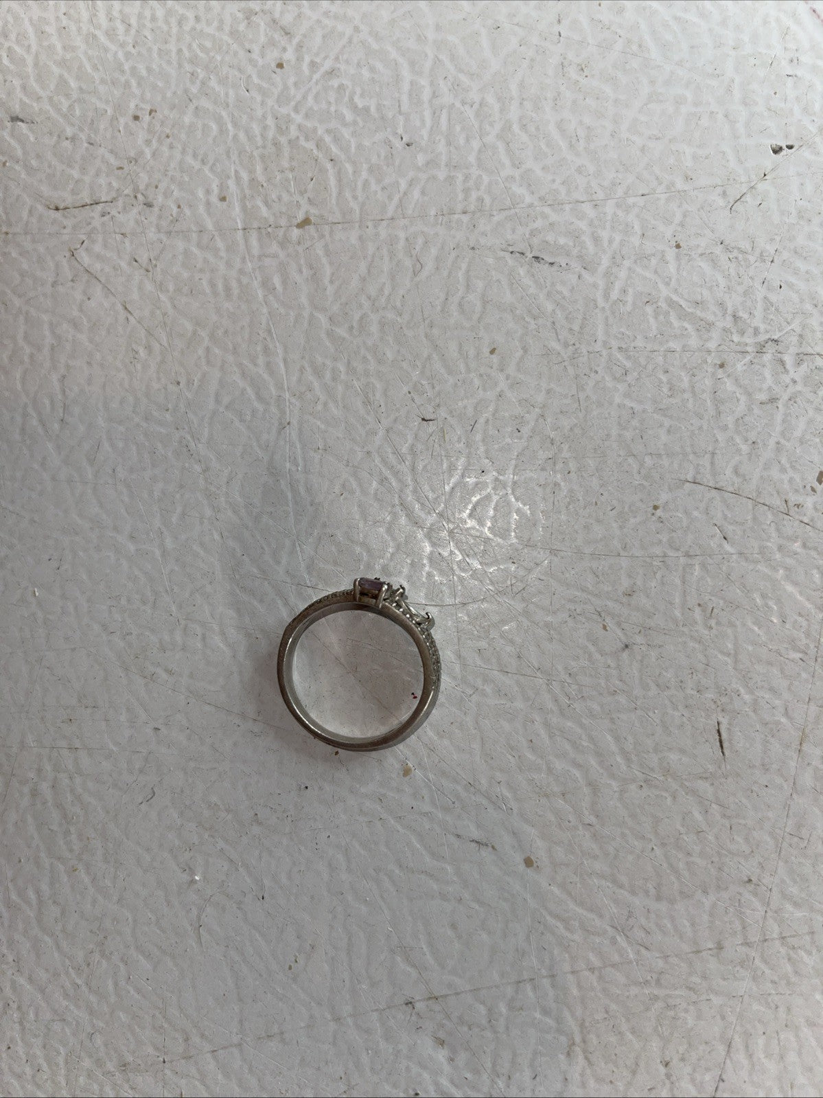 Women’s Ring Marked 925 As Is Missing 2 Stones