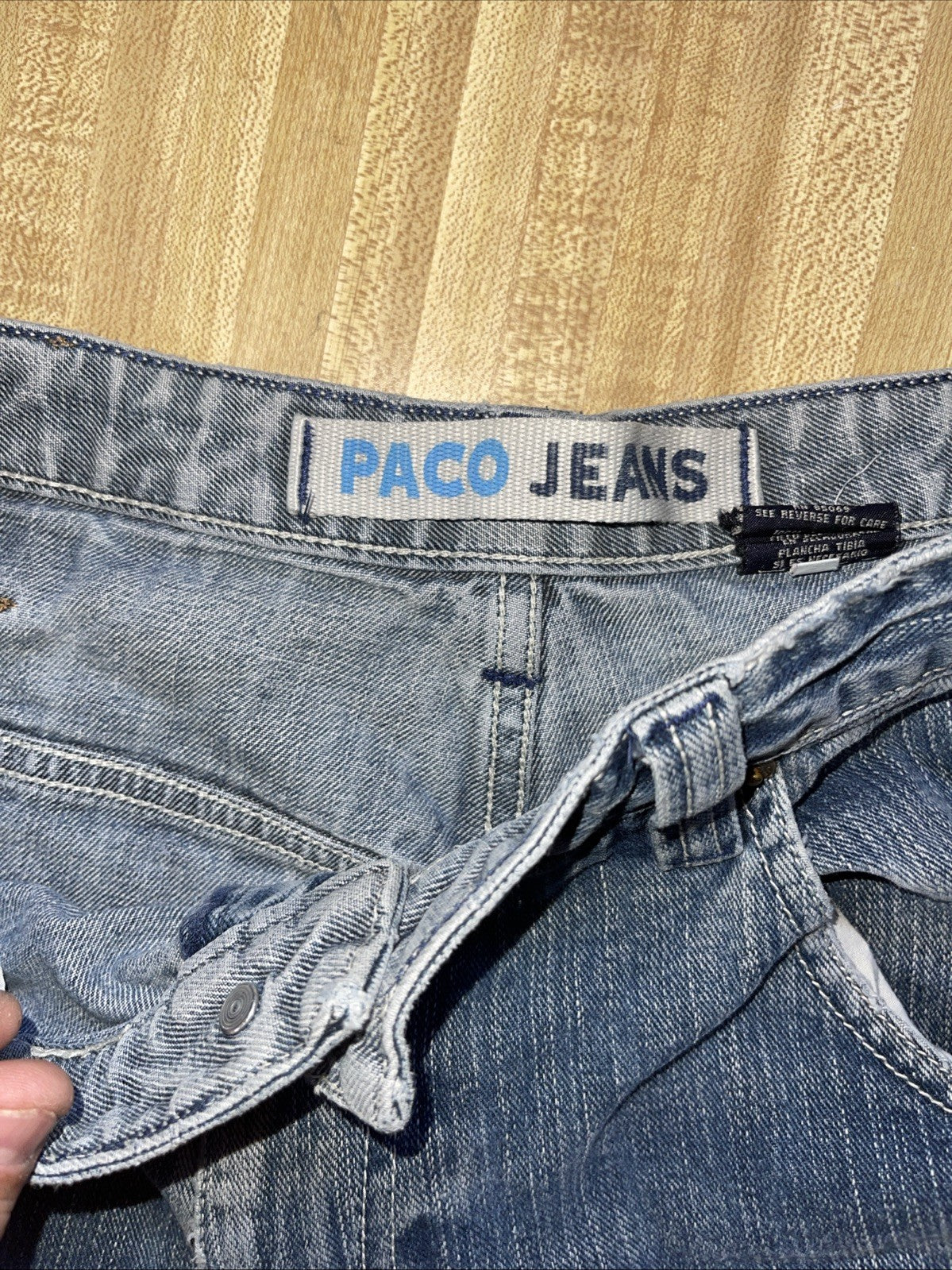Paco Jeans 34/31 Baggy Wide Leg Y2K Hiphop Streetwear