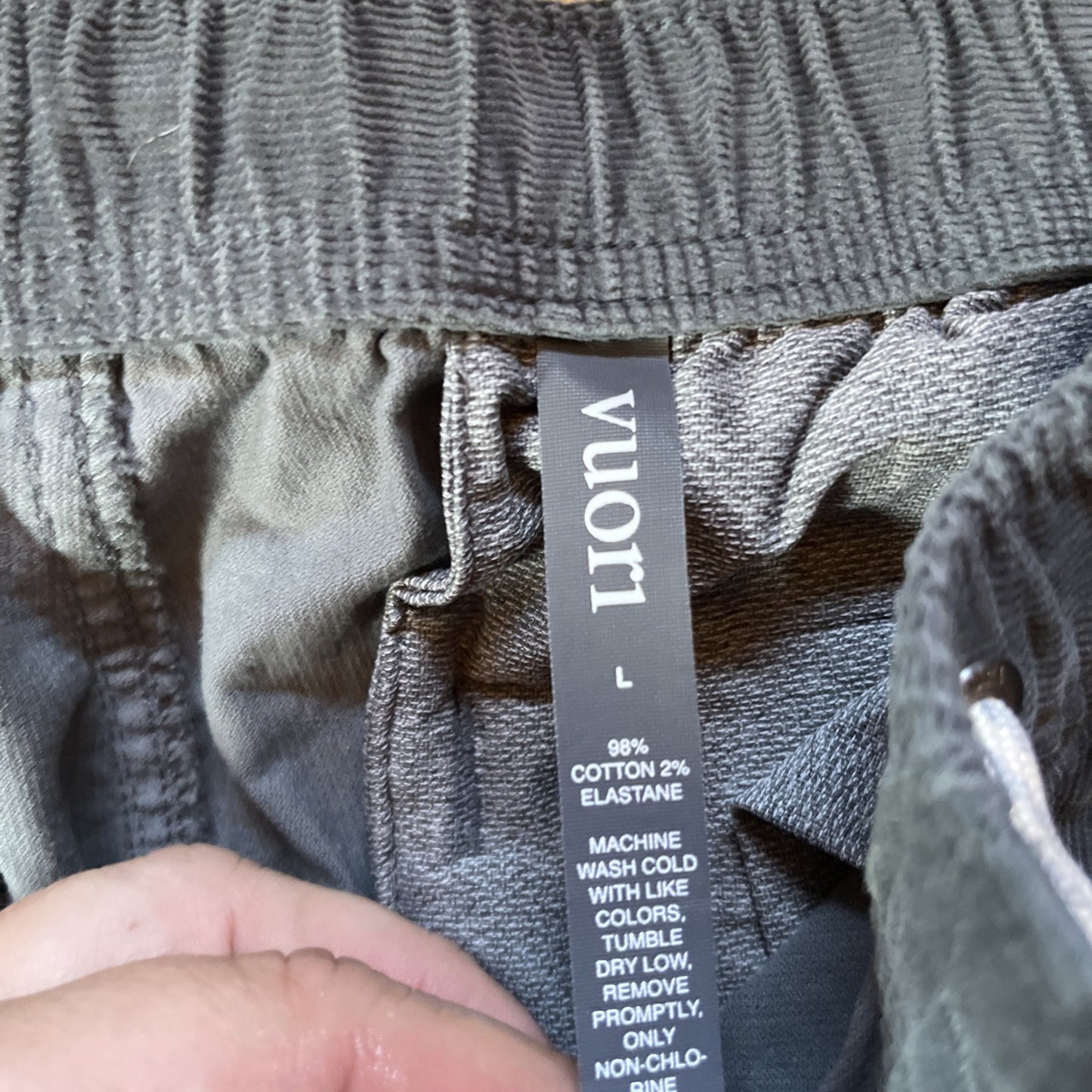 Vuori Drawstring Pants L/30 NWT 