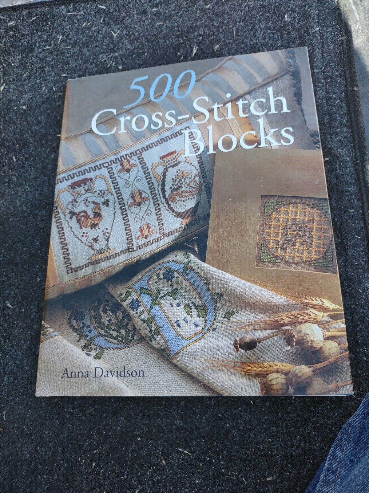 500 Cross-Stitch Blocks by Anna Davidson (2001, Hardcover)