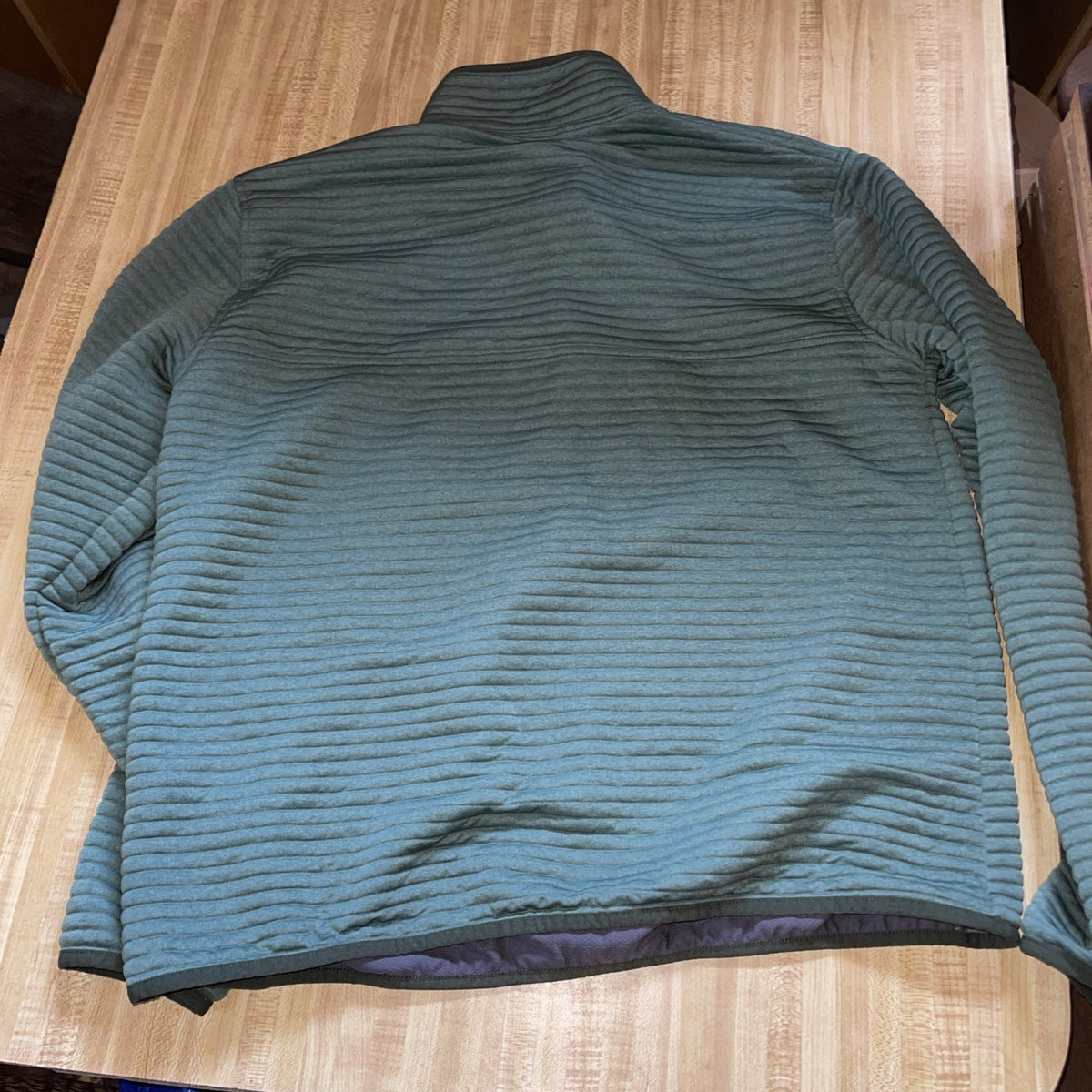 LL Bean Snap Button Sweater Large 