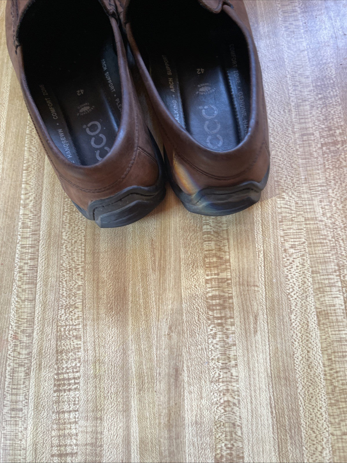 Ecco Leather Driving Shoes 42