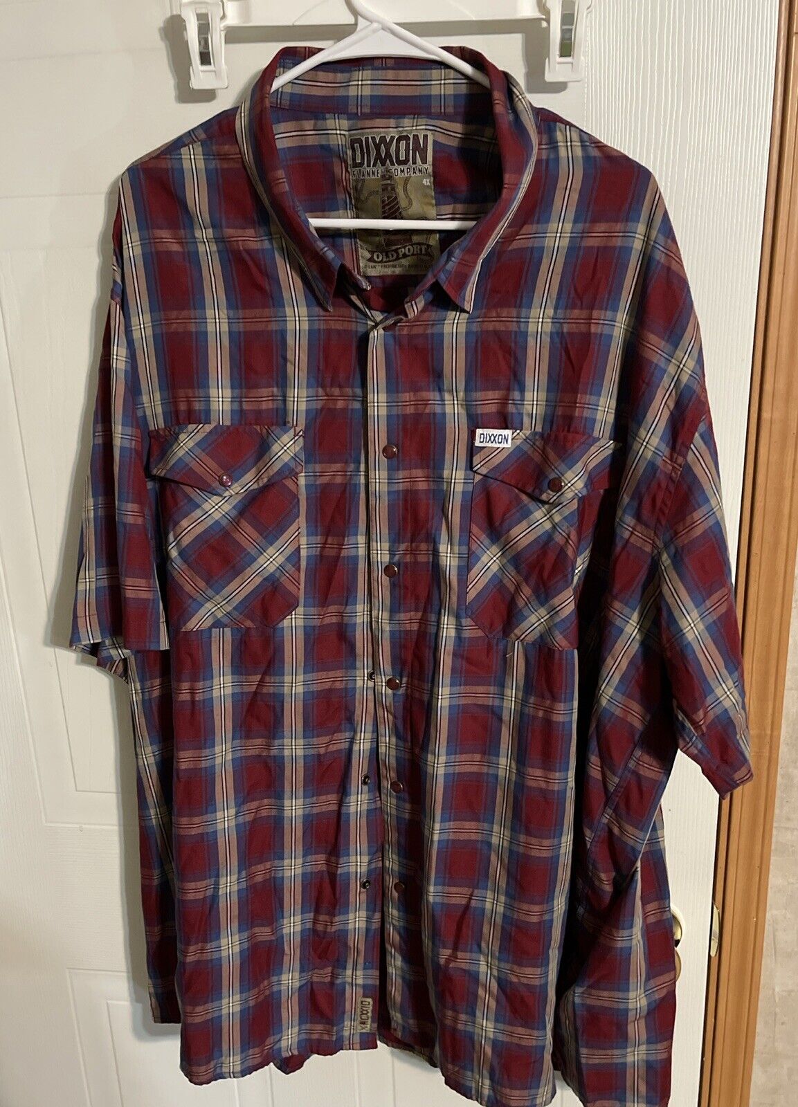 Dixxon Old Port Pearl Snap Shirt 4XL