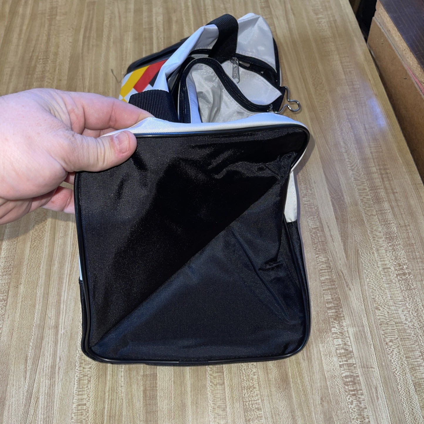 Deadstock Vintage Adidas Deutscher Fussball Bund Duffel Bag 