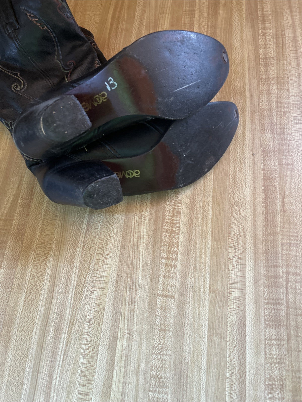 Acme Cowgirl Boots 8