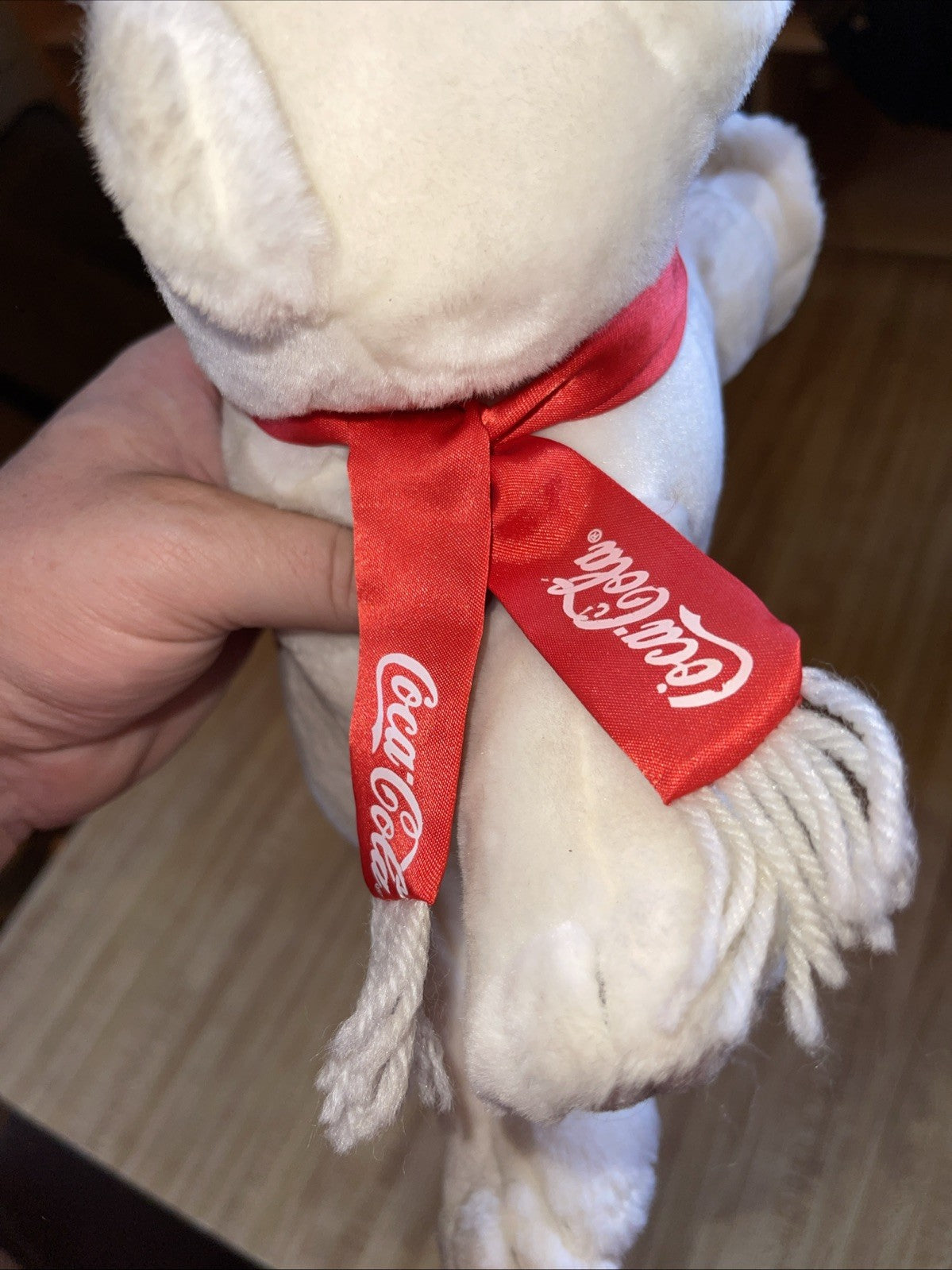 Deadstock Vintage Coca Cola Plush Bear