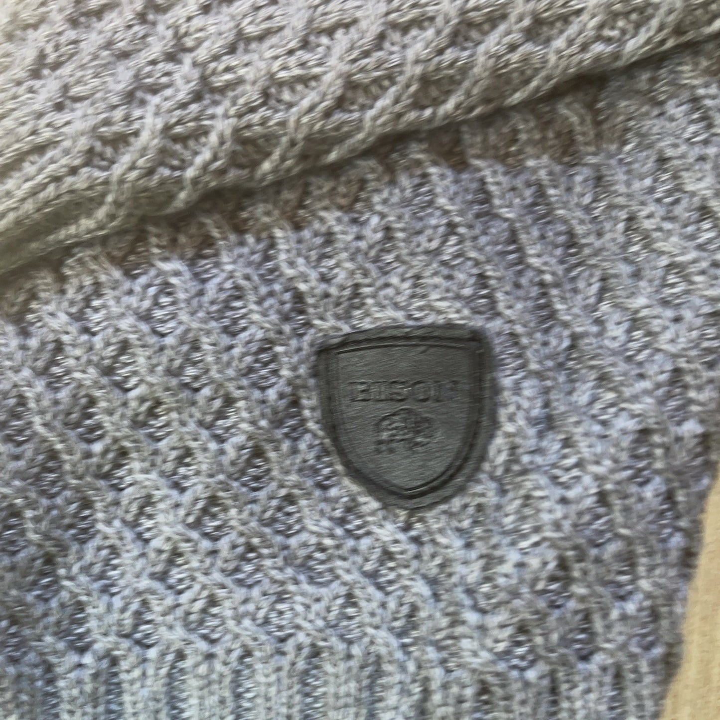 Bison Full Zip Sweater Medium 