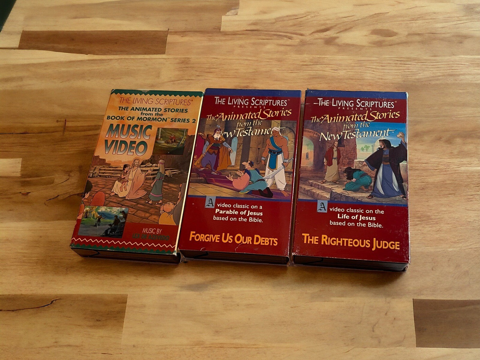 animated hero classics And Other Religious Animated vhs Lot