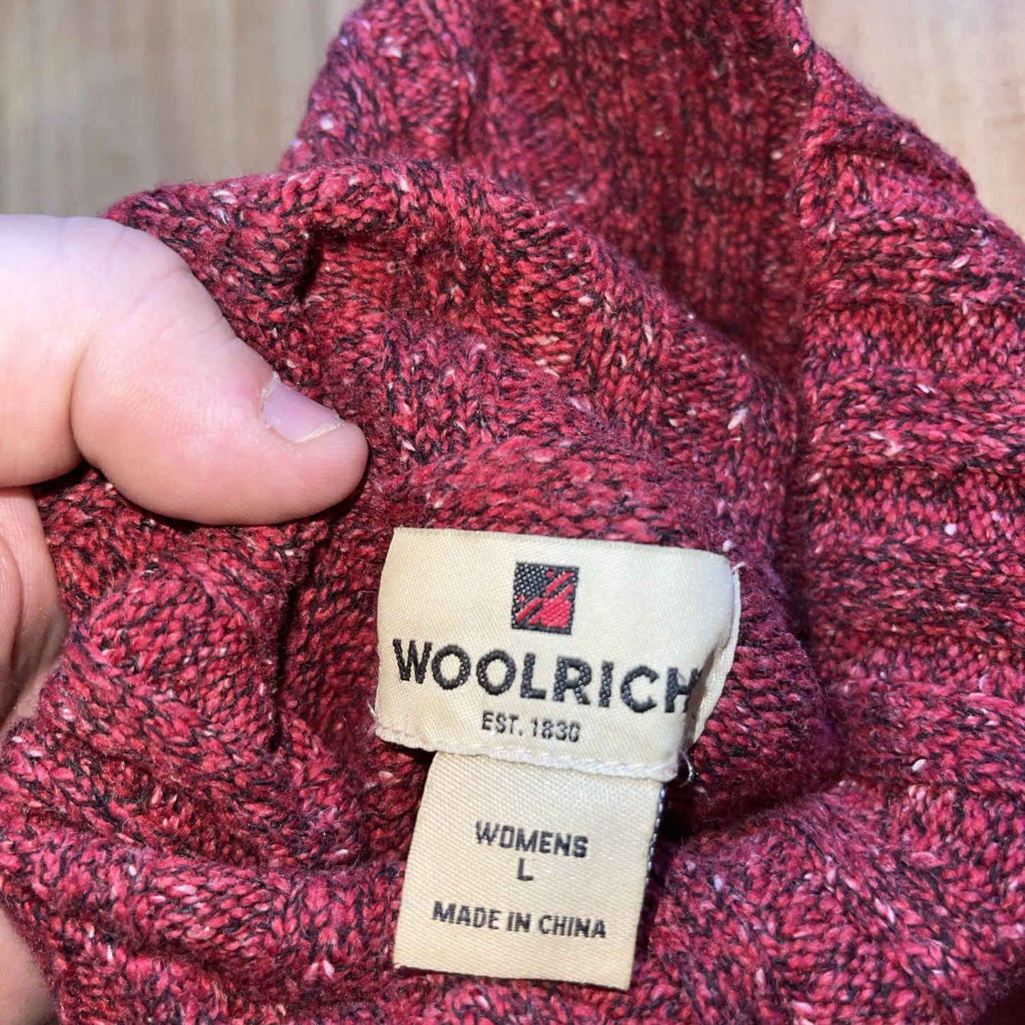 Woolrich Turtle Neck Sweater Women’s Large 